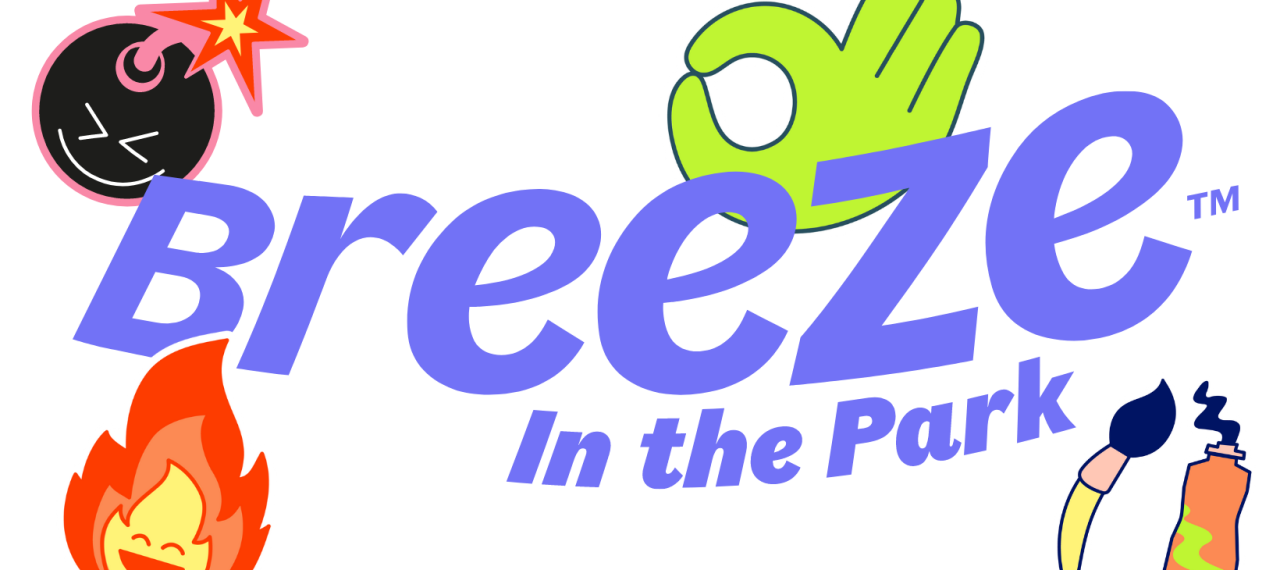 Breeze in the park logo and icons